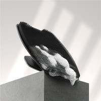 Gommage corporel en silicone de qualité supérieure avec logo personnalisé, facile à nettoyer, pour nourrir, nettoyer et exfolier votre peau