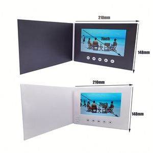 2024 Neue 7 Zoll LCD Leere Video-Broschüre Grußkarte für Hochzeitseinladungen - Product Image 6