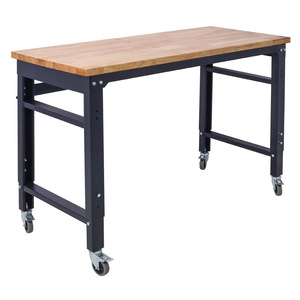 Banc de travail mobile, table simple réglable en hauteur, table à outils d'atelier, petite table minimaliste d'intérieur, en stock, directement de l'usine - Product Image 1