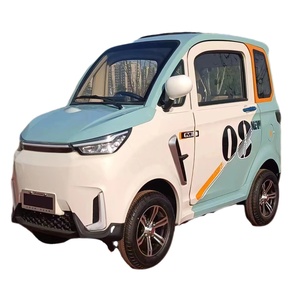 Voiture électrique Vromos à batterie, économique, berline électrique, vente chaude en Chine, caméra LED, tissu, moteur EEC 1,4 kW, 52 km/<span class=keywords><strong>h</strong></span> - Product Image 1