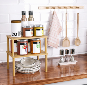 Best Seller Wooden Household <b>Storage</b> Spice Rack Organizer <b>for</b> <b>Kitchen</b> Use - Product Image 3