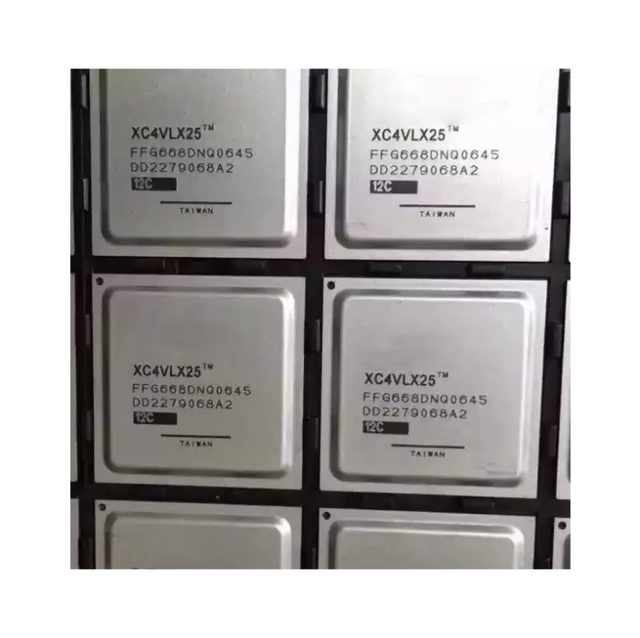 XC4VLX25-12FFG668 Original Programming Logic Integrated Circuit IC Microcontroller Microprocessor