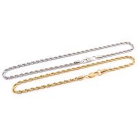 Bijoux de mode personnalisables, bijoux hip-hop, collier en or jaune 18 carats, or rose pour hommes