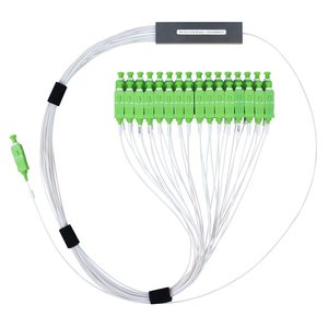 Bộ Chia PLC Sợi Quang Nhà Máy Thực 1*32 SC <span class=keywords><strong>APC</strong></span> 657A Mạch Sóng Ánh Sáng Phẳng Cho Bộ Chia GPON EPON - Product Image 1