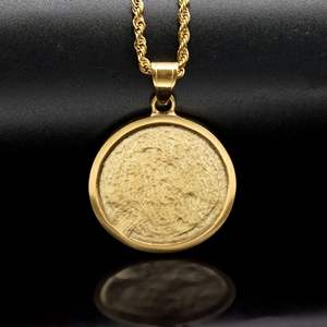 Hip Hop <b>Golf</b> Sports Trendy Coin Waterproof Tarnish Free 316l Stainless Steel Jewelry Pendant Necklaces <b>for</b> <b>Men</b> Male - Product Image 6