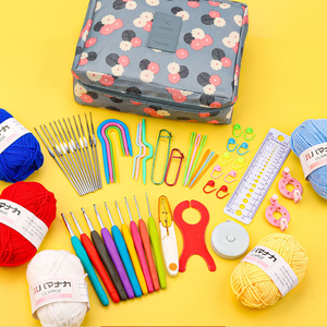 Ergonomic Crochet kim Starter DIY may kit công cụ cầm tay cho có kinh nghiệm Crochet những người yêu thích và tay knitters - Product Image 3