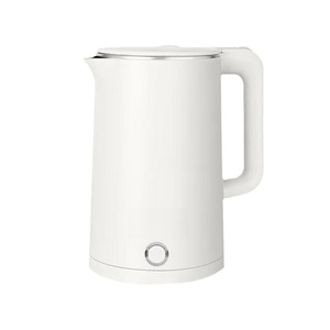 Nuevo Modelo en Oferta, Hervidor Eléctrico Inalámbrico de Acero Inoxidable de Doble Capa de Alta Calidad con Protección Contra Quemaduras y Función para Mantener el Agua Caliente - Product Image 1