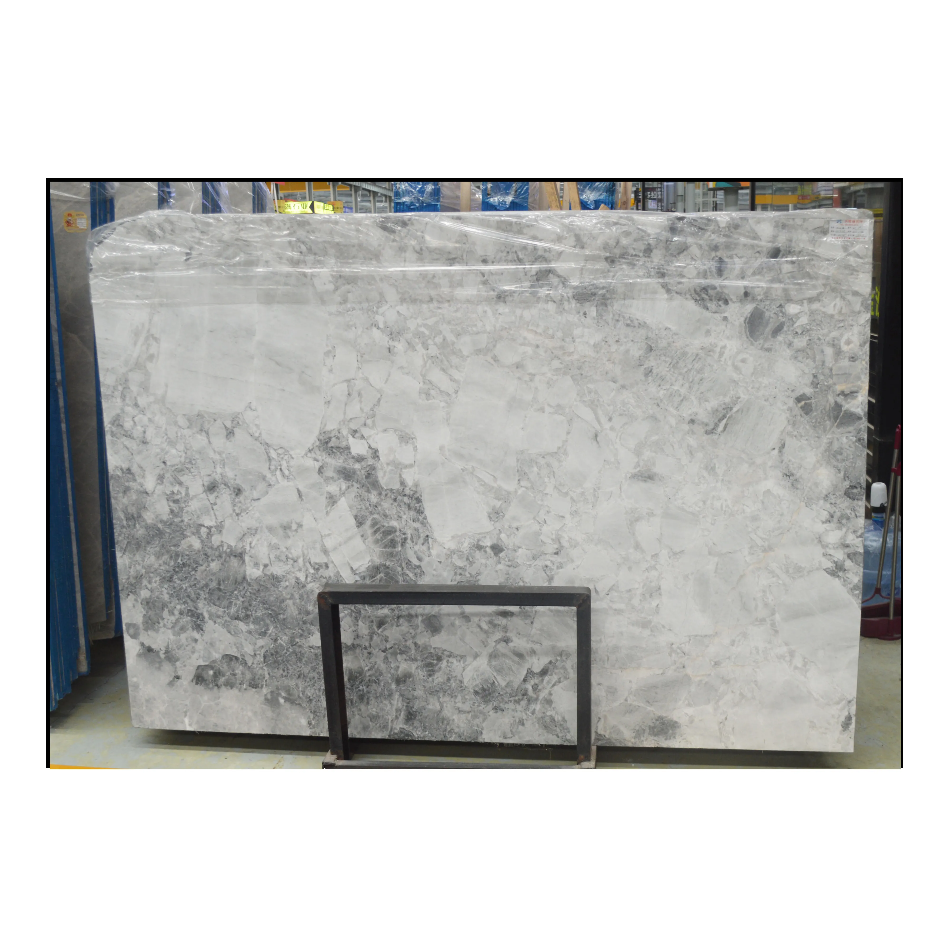 Chinese artificial ink painting marble look porcelain slabs for background
