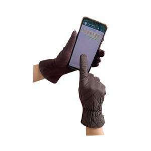 Gants d'hiver BSCI thermiques <span class=keywords><strong>ultra</strong></span> doux à écran tactile longueur coude pour <span class=keywords><strong>femme</strong></span>, détection par aiguille, couleur et logo personnalisés pour usage quotidien en extérieur - Product Image 5