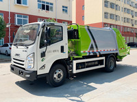 Camion poubelle Kaiyun 3360 à compression post-compactage, moteur 152 CV, transmission manuelle 4x2, compacteur