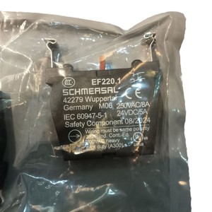 โมดูลคอนแทคบล็อก Schmersal EF220.1 รุ่น 101023927 ส่วนประกอบสวิตช์นิรภัยอุตสาหกรรม - Product Image 5