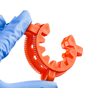 Clip <span class=keywords><strong>de</strong></span> jonction en verre <span class=keywords><strong>d</strong></span>époli standard <span class=keywords><strong>de</strong></span> laboratoire, pince <span class=keywords><strong>de</strong></span> jonction conique en plastique, pince Keck, clips à tête conique - Product Image 3
