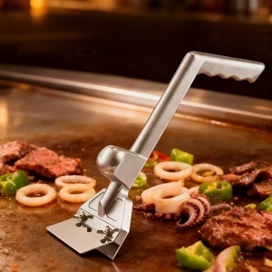 Brosses de nettoyage en aluminium de haute qualité, faciles à nettoyer, outil de nettoyage pour grils à charbon en métal, pour hôtels et restaurants - Product Image 2