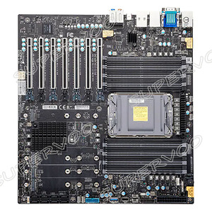 MBD-X12SPA-TF X12SPA-TF <b>Single</b> <b>Socket</b> LGA4189 C621A 16 DIMM IPMI TPM E-ATX Serverboard Motherboard Original X12SPA-TF MBD-X12SPA - Product Image 1