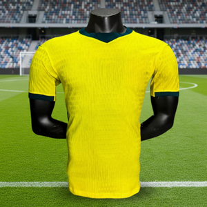 Maglia da Calcio Gialla Nazionale Brasiliana 2026 da Uomo, Asciugatura Rapida, Traspirante, Manica Corta, Girocollo, Alta Qualità, Taglia 2XL - Product Image 3