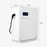 Diffuseur d'huiles essentielles électrique sans eau, contrôlé par application intelligente, OEM 2025, construction en plastique, prise en charge de la langue française, utilisation hôtelière