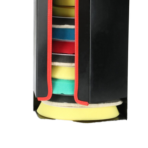 便利な壁掛けスポンジホルダー 5～7インチの研磨スポンジ収納ボックスオーガナイザー 洗浄ツールキットの必須アクセサリー - Product Image 5