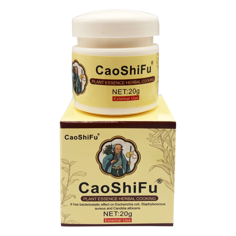 Caoshifu 20g Herbal Skin Care Ointment For Dermatitis Eczema Anti-itch Cream Urticaria Desquamation Natural Formula
