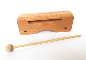 Instrumento Musical de Bloques de Madera al por Mayor, Opera Bangzi con Mazo, Bloques de Ritmo de Percusión - Product Image 4