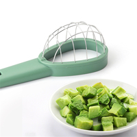3-in-1 Avocado Snijder, Ontpitter en Gereedschapset, Multifunctionele Avocado Snijder met Draadsnijder, Veilige Avocado Voorbereidingshulp