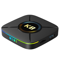 HK1 K8mini RK3518 2G16G Epro ATV TV BOX Nuevo producto de fábrica Androidtv14 2.4K HD 2.4g5g WiFi B-T DDR3 Control remoto por voz
