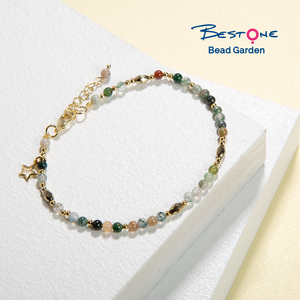 Bestone Venta caliente pulsera de <span class=keywords><strong>hematita</strong></span> pulsera de <span class=keywords><strong>piedra</strong></span> Natural para las mujeres y las niñas - Product Image 2