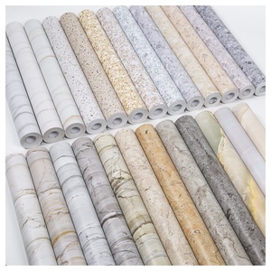 Película de PVC con Diseño de Mármol Jinyi para Muebles, Papel Adhesivo para Revestimiento de Muebles, Papel Tapiz Autoadhesivo con Diseño de Mármol para Muebles - Product Image 1