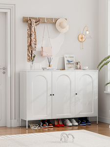 Armoire à chaussures moderne et élégante avec <span class=keywords><strong>3</strong></span> <span class=keywords><strong>portes</strong></span>, étagère de rangement, organisateur, placard, entrée pour la chambre à coucher - Product Image 4