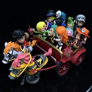 One Pieced <span class=keywords><strong>WCF</strong></span> <span class=keywords><strong>Luffy</strong></span> Carriage 20th Anniversary Edition Limited to Doll Ornaments Boxed Action Figure - Product Image 1