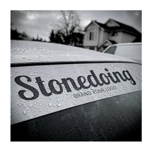 कस्टम लोगो कार सन स्ट्रिप के बैनर प्रदर्शन विनाइल स्टिकर विंडशील्ड बैनर स्टिकर विंडशील्ड बैनर स्टिकर डीकल - Product Image 1