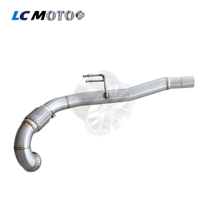 Downpipe di Scarico per VW Golf <span class=keywords><strong>7</strong></span> G.<span class=keywords><strong>T</strong></span>.I Gen 3 2.0T 1.8T 3 Pollici 13+ Solo LHD - Product Image 4
