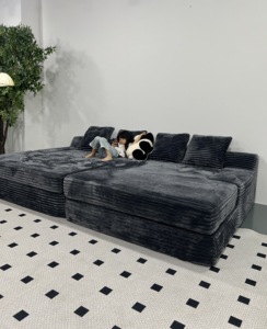 Set divano gigante di fascia alta Mufang spugna ad alta densità reclinabile <span class=keywords><strong>grande</strong></span> letto Villa per <span class=keywords><strong>soggiorno</strong></span> appartamento dell'hotel Design modulare - Product Image 1