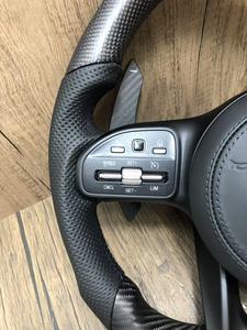 Accesorios Interiores de Coche Personalizados, <span class=keywords><strong>Volante</strong></span> de Fibra de Carbono para <span class=keywords><strong>AMG</strong></span> W204 W205 C63AMG C43 2015-2018 - Product Image 3