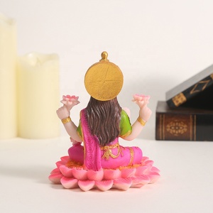 Nouvelle Statue Créative de Bouddha Indien, Table de Sable, Dieu Hindou, Déesse de la <span class=keywords><strong>Montagne</strong></span> enneigée, Artisanat en Résine Fait Main, Écologique, Diwali - Product Image 5