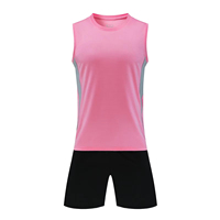Ensemble de maillots de football personnalisés pour hommes adultes, impression par transfert thermique direct, polyester/nylon, séchage rapide, respirant, kit d'équipe, logo