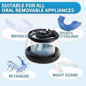 Utilisation du double effet de nettoyage en profondeur par ultrasons dans l'élimination des taches Solution de nettoyage de retenue combinée Comprimés de nettoyage ultrasonique pour prothèses dentaires - Product Image 4