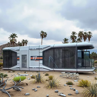 Chine Volverda Hôtel en plein air, maison mobile préfabriquée de luxe, capsule spatiale moderne, mini-maison, kit de construction, 60 mètres carrés, cuisine, écologique