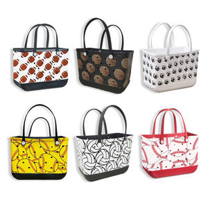 Bolsa impermeable de silicona para acampar al aire libre, bolsos de mano para mujer, bolsa de goma de espuma Eva para <span class=keywords><strong>playa</strong></span>, bolsa de <span class=keywords><strong>playa</strong></span> con agujero, bolsa de <span class=keywords><strong>playa</strong></span> personalizada - Product Image 3