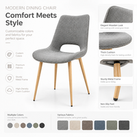 Chaise en acier antirouille avec cadre robuste, revêtement en cuir imperméable et résistant aux taches, surface durable pour restaurant