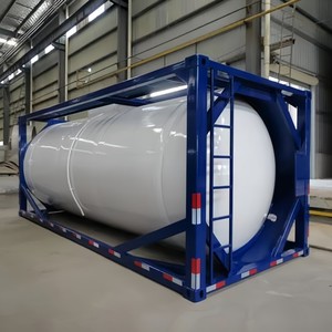 Conteneur-citerne ISO pour produits chimiques corrosifs 20FT 40FT, pour le transport de diesel, pétrole, acide, soude - Product Image 4