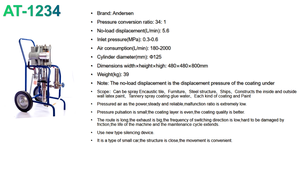 Pulvérisateur de peinture sans air pneumatique Offres Spéciales en usine pour la peinture de <span class=keywords><strong>voiture</strong></span>-<span class=keywords><strong>Pistolet</strong></span> à peinture haute performance - Product Image 4