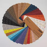 Tela de Papel Kraft Biodegradable con Revestimiento de Resina de Doble Cara, Lavable, Ecológica, Cuero Vegano para Proyectos de Costura y Manualidades