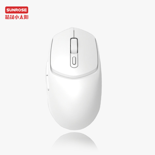 Good Selling Optical Ergonomic Shape Mini Computer 1600Dpi Dual Mode 3-Button Wireless Mouse OMR220 for Macs Pads