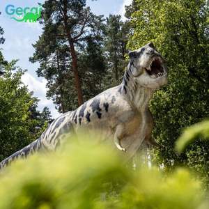Modelo de Dinosaurio Animatrónico Robótico para Parque de Atracciones Gecai, de Resina, Tamaño Real, para Exteriores - Product Image 5