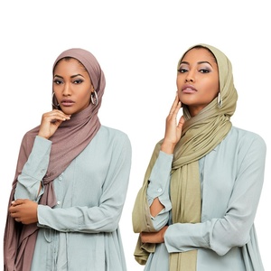Fabricante Yibaoli, Pañuelo <span class=keywords><strong>de</strong></span> Punto al por Mayor, Pañuelo <span class=keywords><strong>de</strong></span> Algodón <span class=keywords><strong>de</strong></span> Gran Tamaño, 180 cm x 80 cm, Suave y Agradable al Tacto, Hiyab Musulmán - Product Image 3