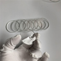 Revêtement Anti-reflet Ar Optical Round Optical lens fabrication verre trempé à revêtement hologramme de 2Mm