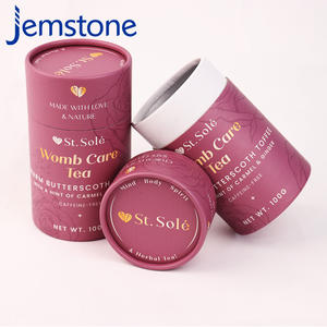 กล่องบรรจุภัณฑ์ทรงกระบอกกระดาษวัสดุเป็นมิตรกับสิ่งแวดล้อมสำหรับเป็นของขวัญเครื่องสำอาง - Product Image 5