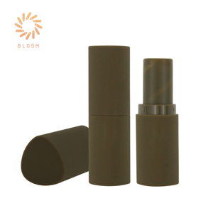 Tubo de Lápiz Labial Cosmético Vacío con Tapa Triangular a Presión de Plástico Color Oro Rosa de 12.1mm/12.7mm Personalizado con Logotipo - Product Image 2