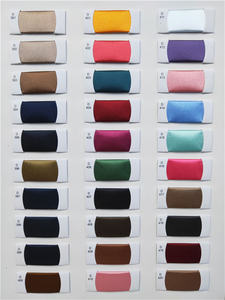 Tissu de satin brillant de polyester enduit de silicone/tissu antidérapant pour le matériel de protection de pantoufles/chaussures de bébé - Product Image 5