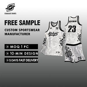 ชุดบาสเก็ตบอลย้อนยุคของค่ายชุมชน |   งานพิมพ์ลายแบบรีดร้อนราคาประหยัด |   พิมพ์ชื่อทีมและโลโก้ |   ตาข่ายระบายอากาศ - Product Image 1